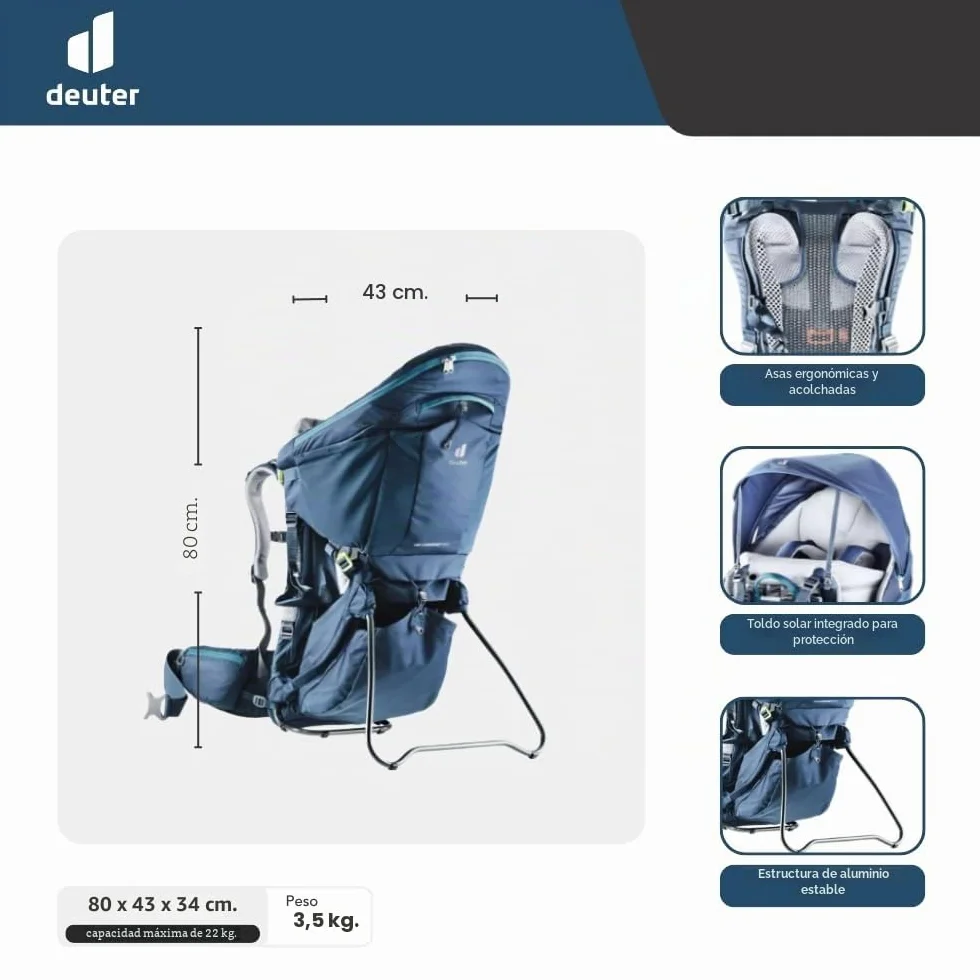 Deuter Kid Comfort Pro Mochila Portabebés
