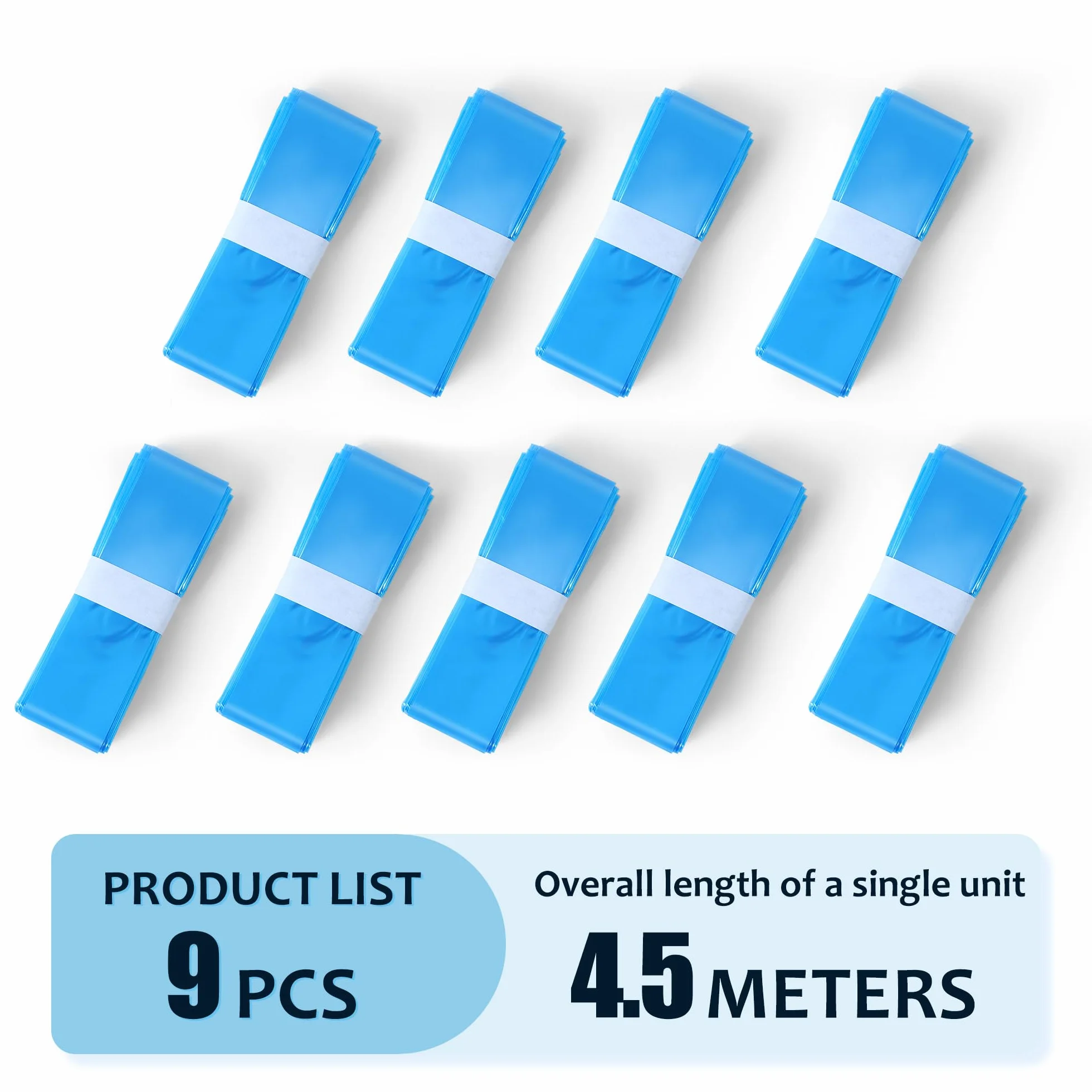 Paquete de 18 Recambios, Película Engrosada Con Buena Hermeticidad Y Resistente A Los Olores, Adecuada Para Tommee Tippee, Litter Locker, LittyCat, Chicco Y Sprout.