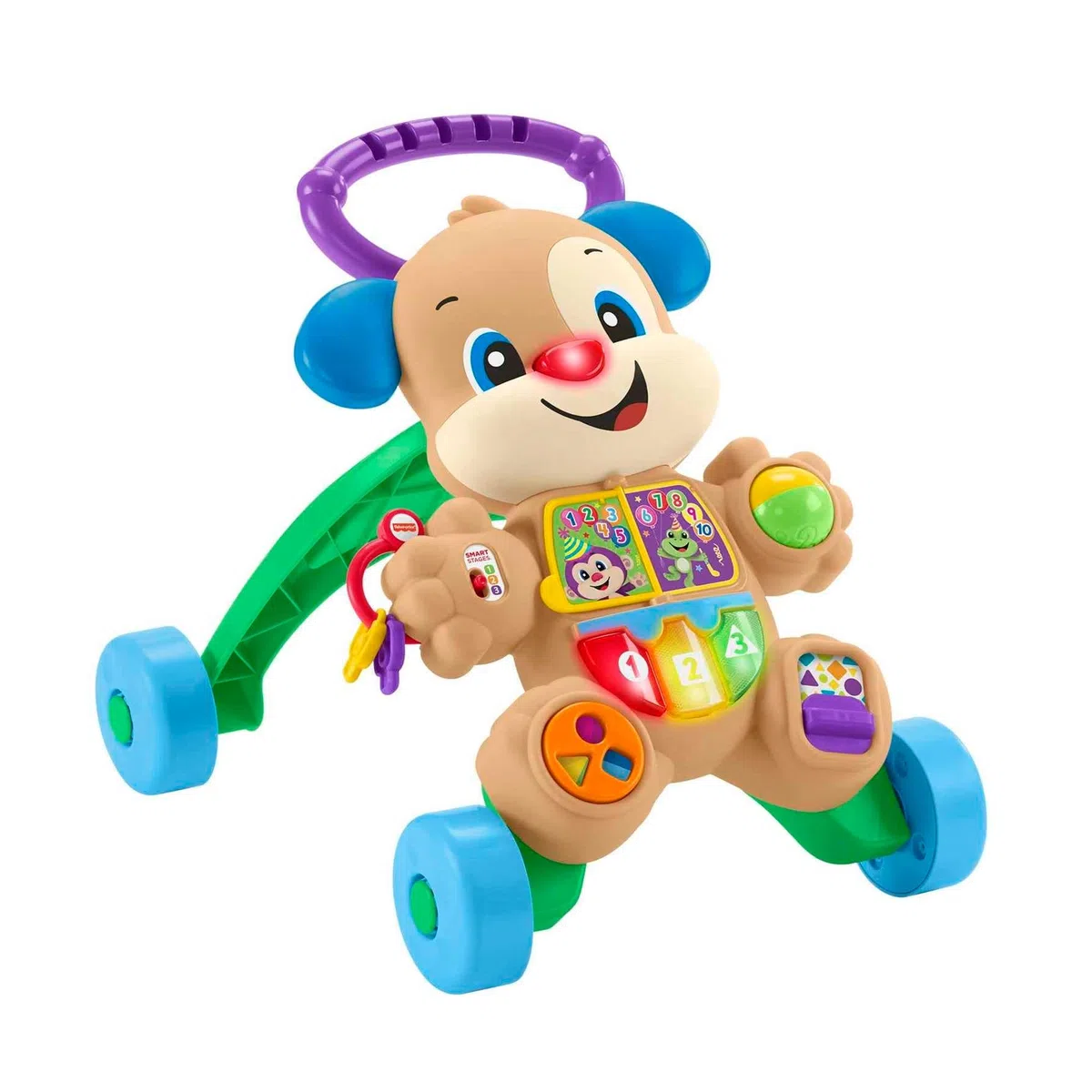 Andador Perrito Primeros Pasos Fisher-Price Ríe Y Aprende - Multilenguaje