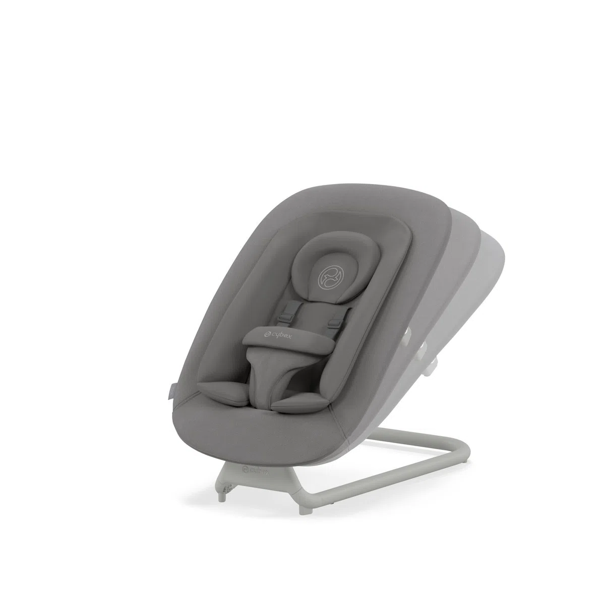 CYBEX Gold LEMO Bouncer Stand, Soporte para CYBEX Hamaca LEMO, Hasta máx. 15 kg, Suede Grey