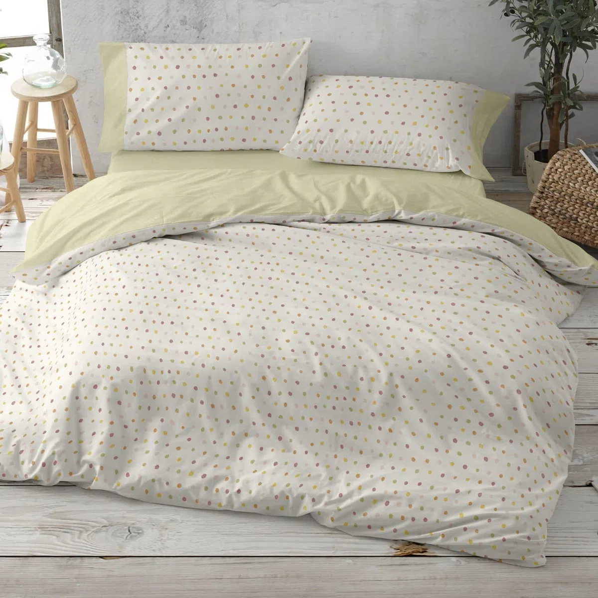 Burrito Blanco | Fundas nórdicas Infantiles | Cama de 150 a 160cm. (+Medidas Disponibles) | Diseño 182 | Color Multi (150-160x190/200cm.)