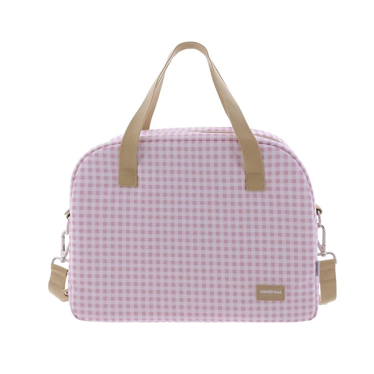 Cambrass Bolso Maternal Prome Vichy - Rosa