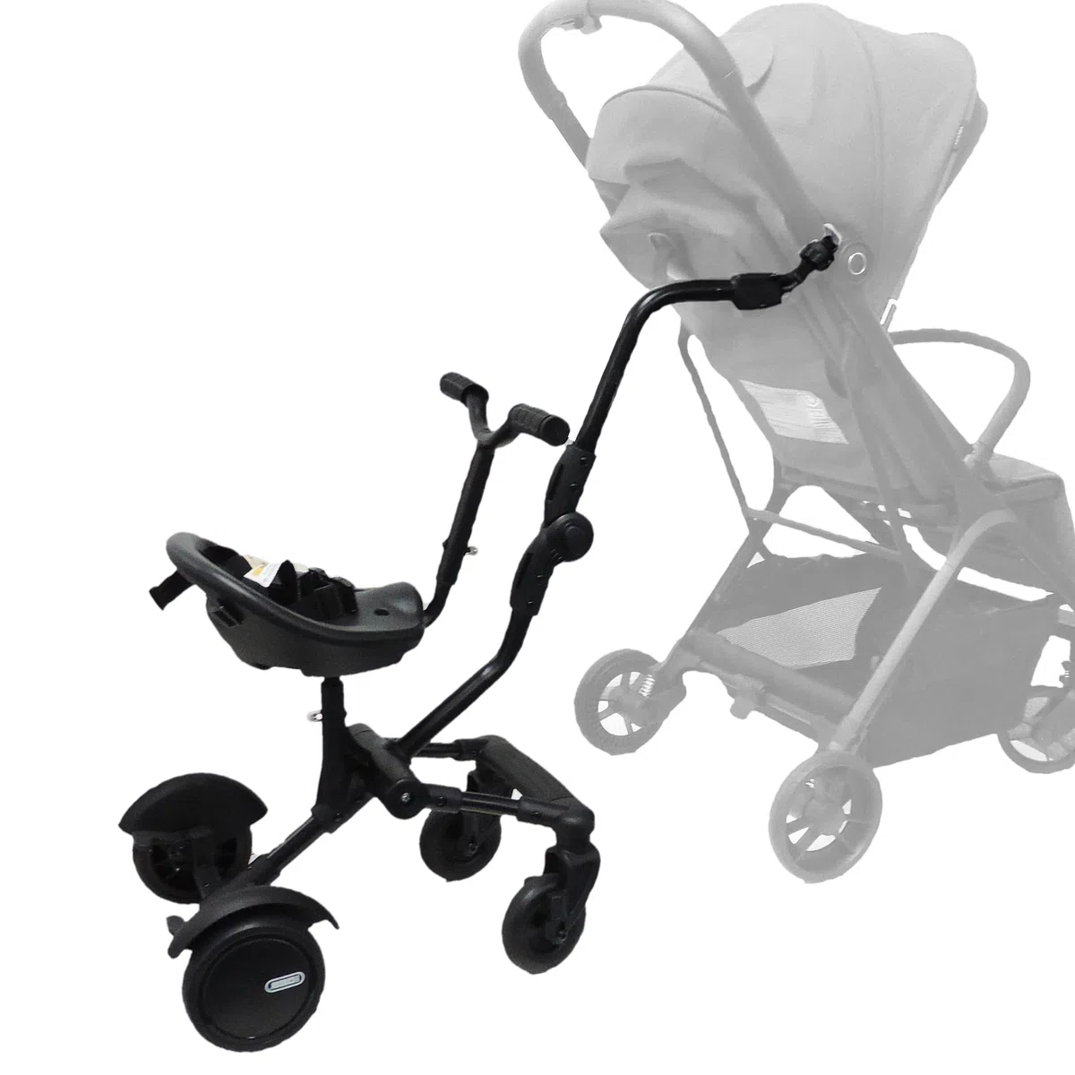 EICHHORN Kinderwagen Downtown Rider - Asiento para hermanos y cochecitos para niños de 15 meses a 25 kg