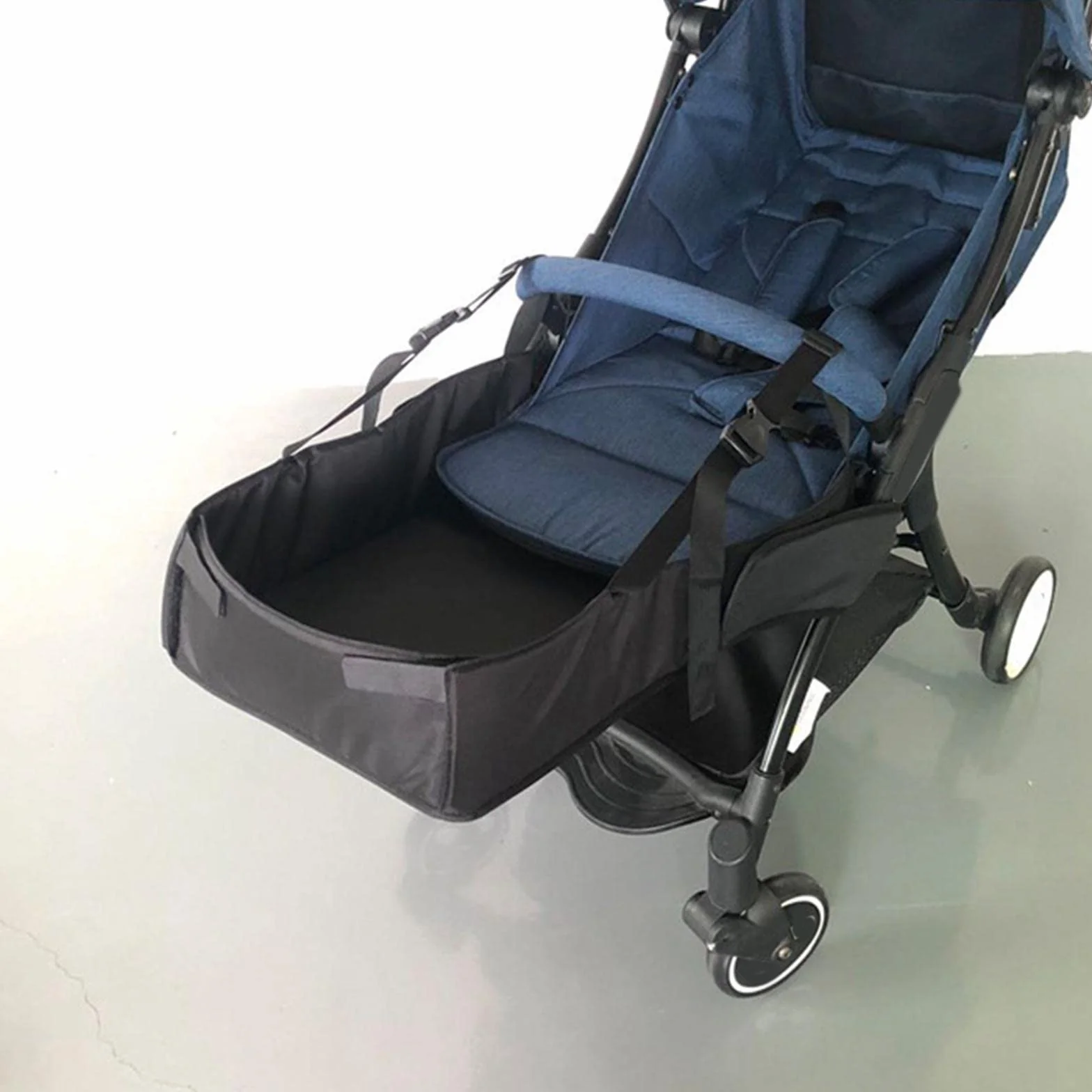 Fenteer Reposapiés Ajustable de 50 Cm para Cochecito Infantil, Fabricado Oxford Resistente.