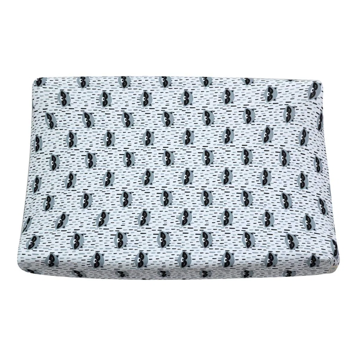 JYOKO KIDS Sábana para cambiador ajustable (RACCOON) 80 X 50 cm Algodón