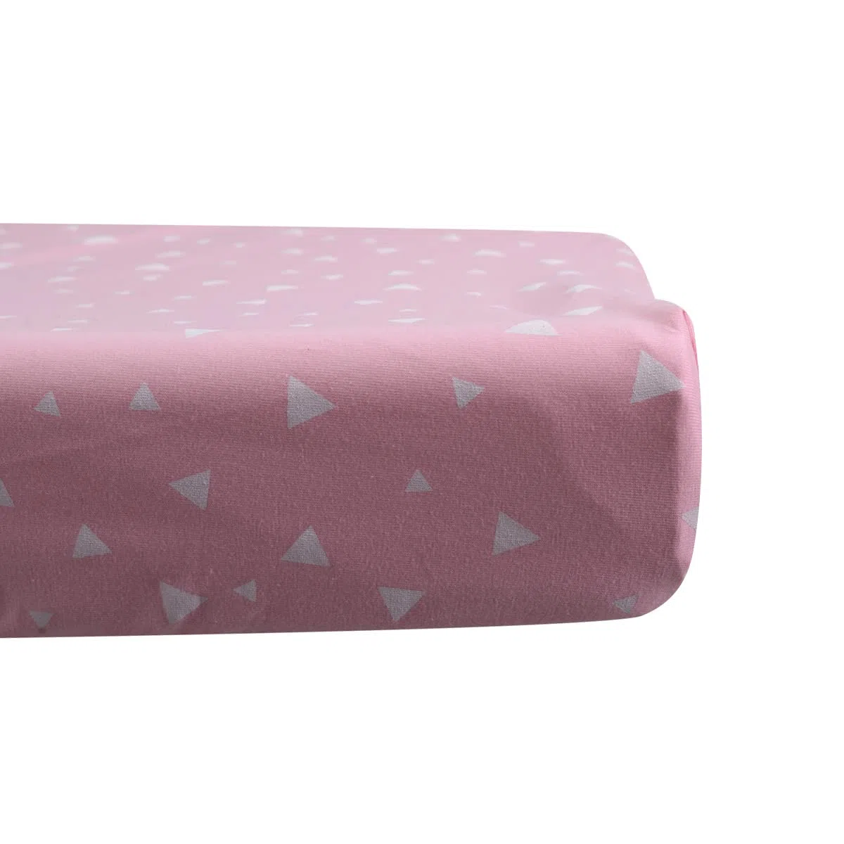 JYOKO KIDS Sabana para cambiador, Mini Cuna y Colecho, Algodón Impermeable/Protector de Colchón (90 X 50 cm, PINK SPARKLES)