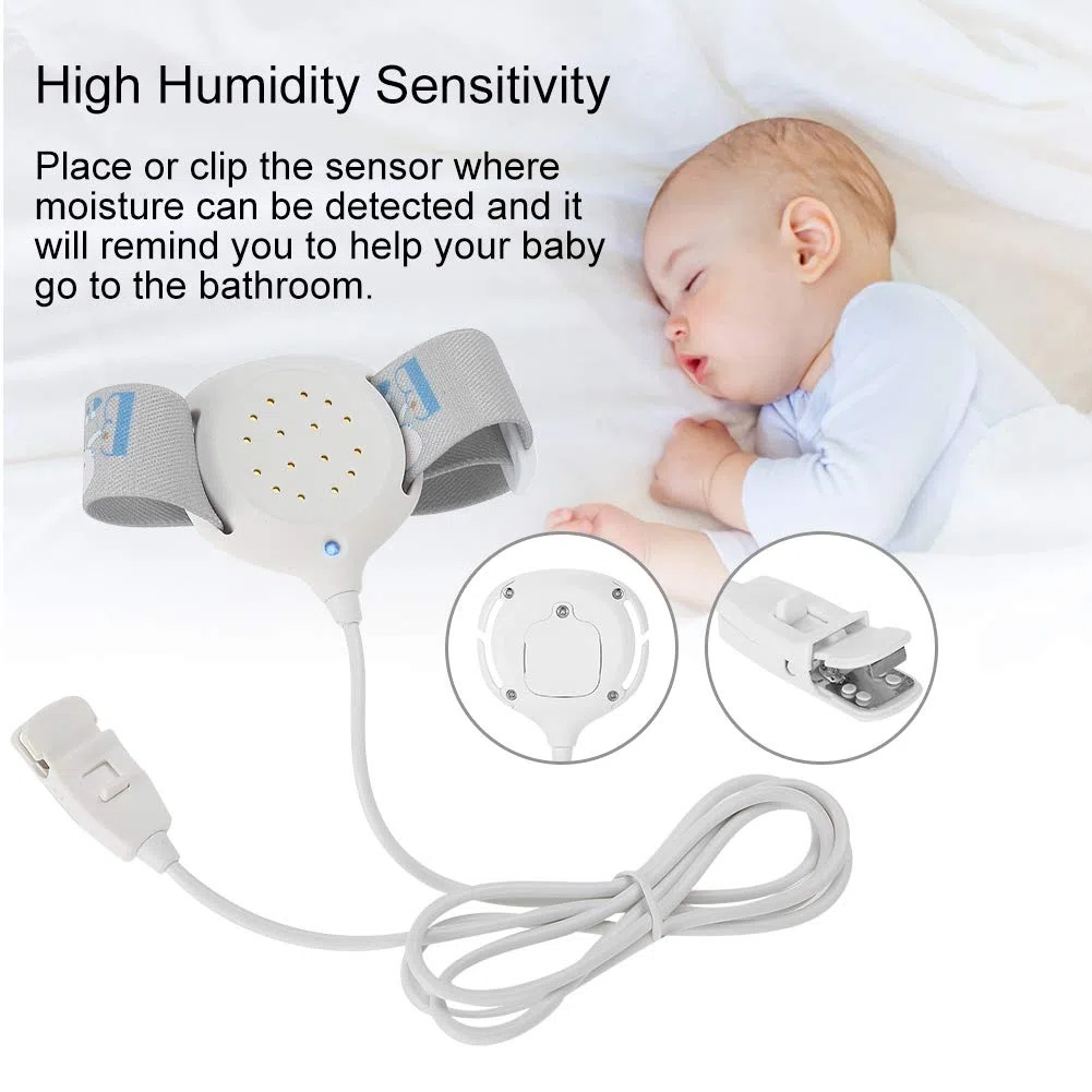 Pipi Stop,PiPi Stop Niños Alarma, Alarma de humedad con sonido y vibración para niños, niñas y adolescentes