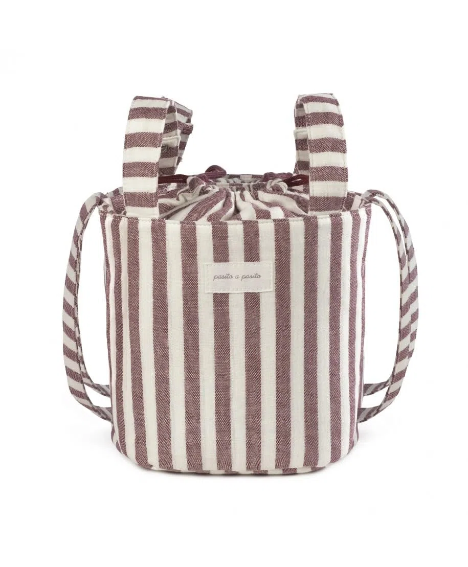 Pasito a Pasito Bolso Bucket Cherry