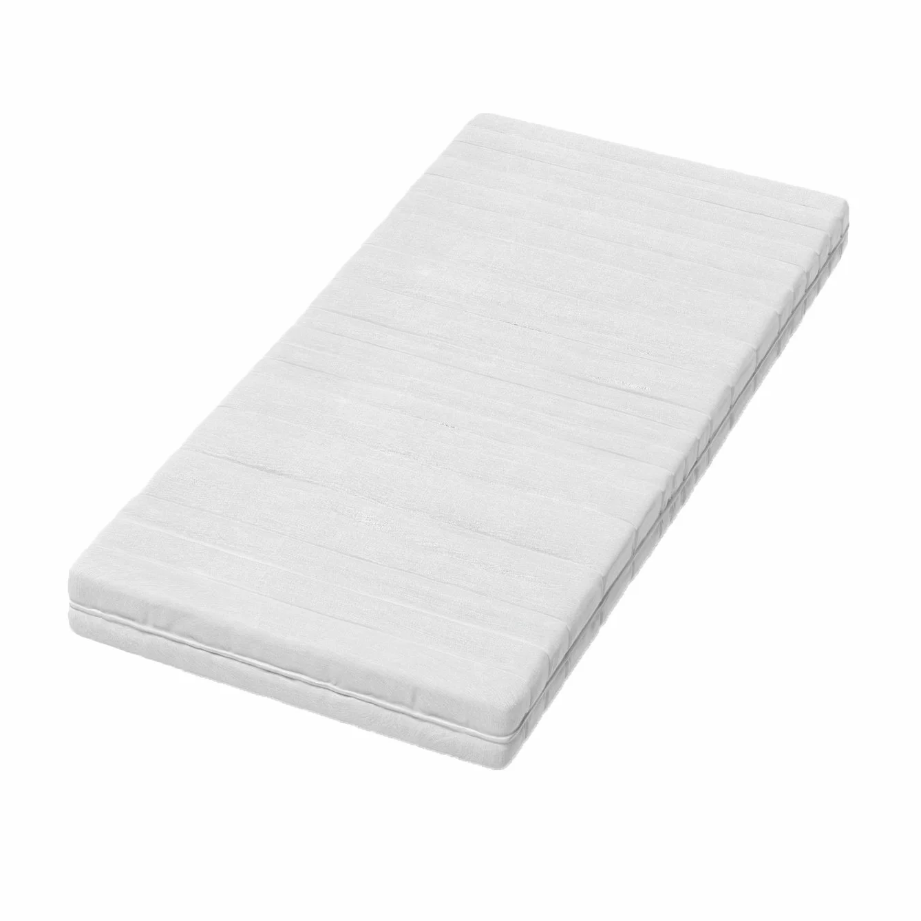 Cama infantil y juvenil Acma II con un cajón y colchón, color blanco blanco Weiß Talla:140x70 cm + Schublade