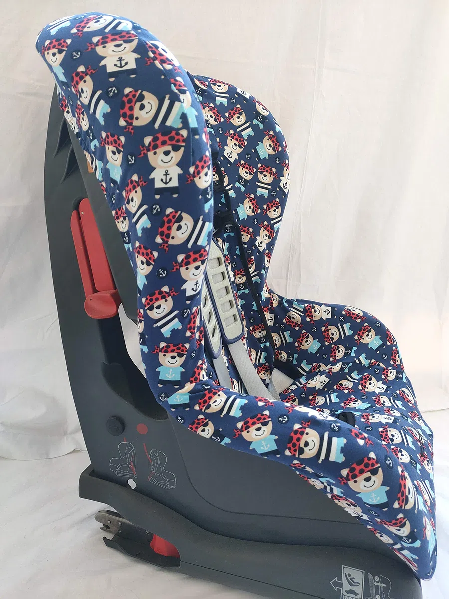 MOON-BEBE Funda Universal para Silla de Coche Grupo 1-2-3 (AZUL)