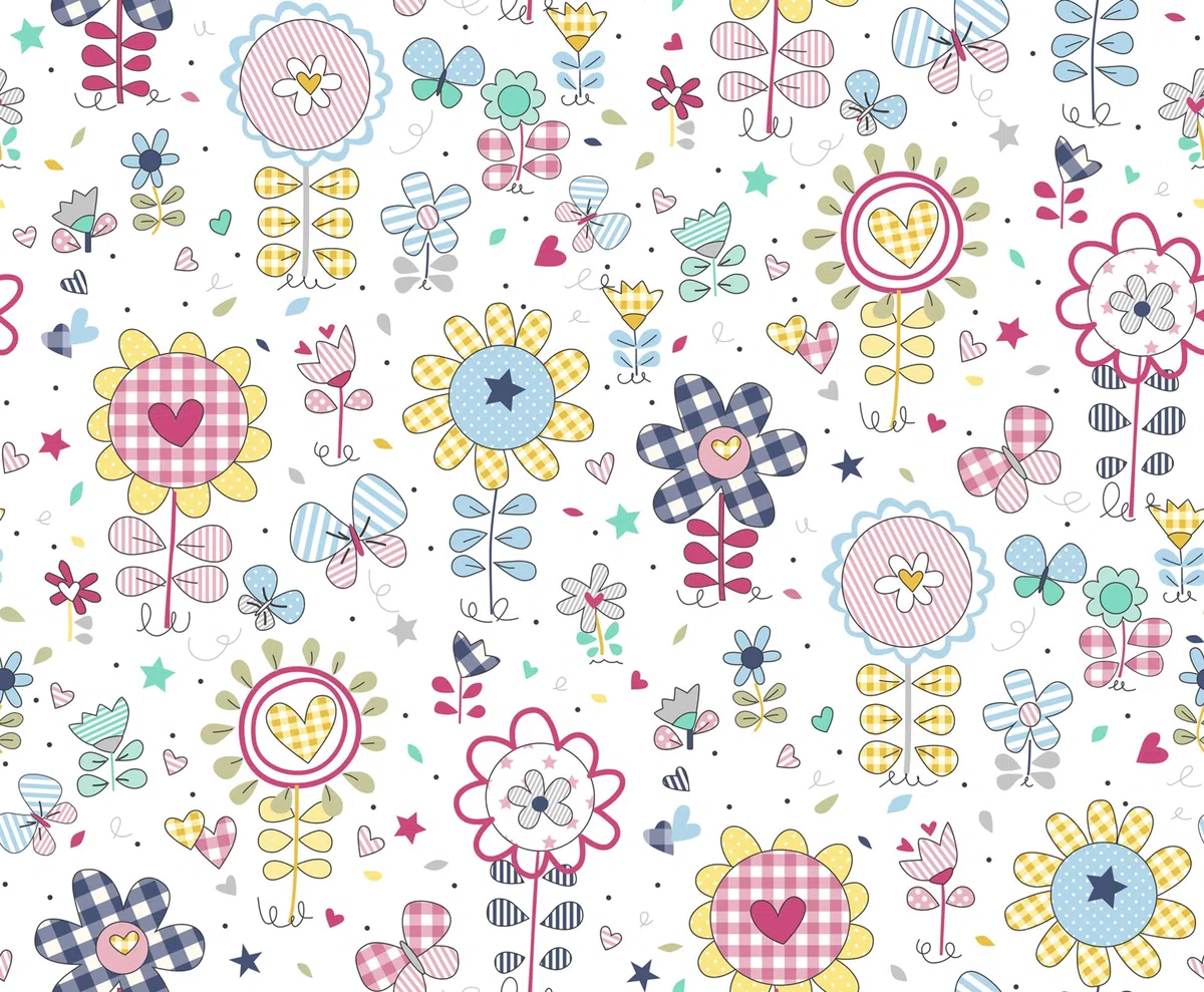 COOL KIDS Saco nórdico con Relleno Vichy Spring Cama 105