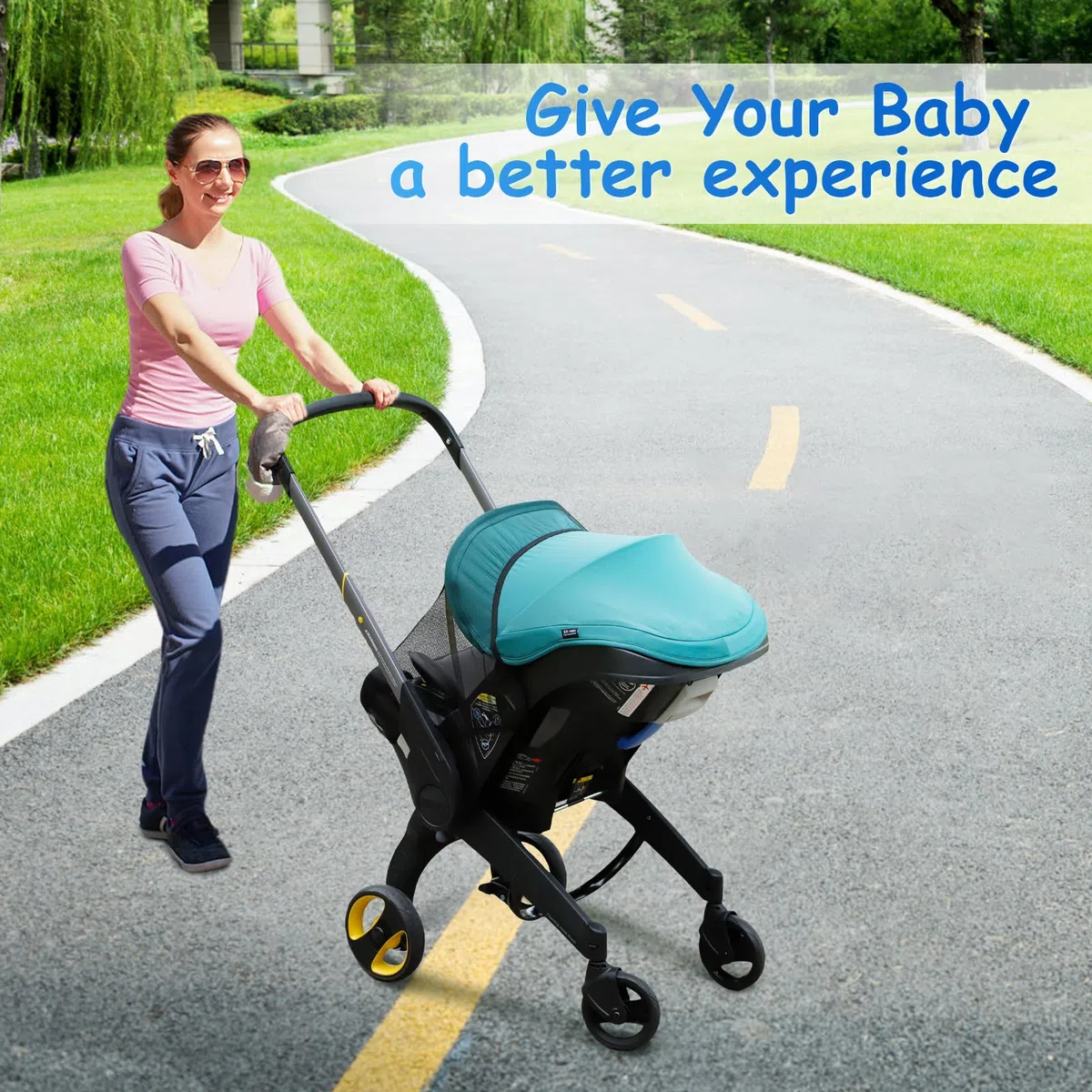 Mosquitera para cochecito, compatible con cochecito Doona y asiento de coche, calidad premium, lavable a máquina, accesorios Stoller, transpirable, fácil de almacenar (con una bolsa de