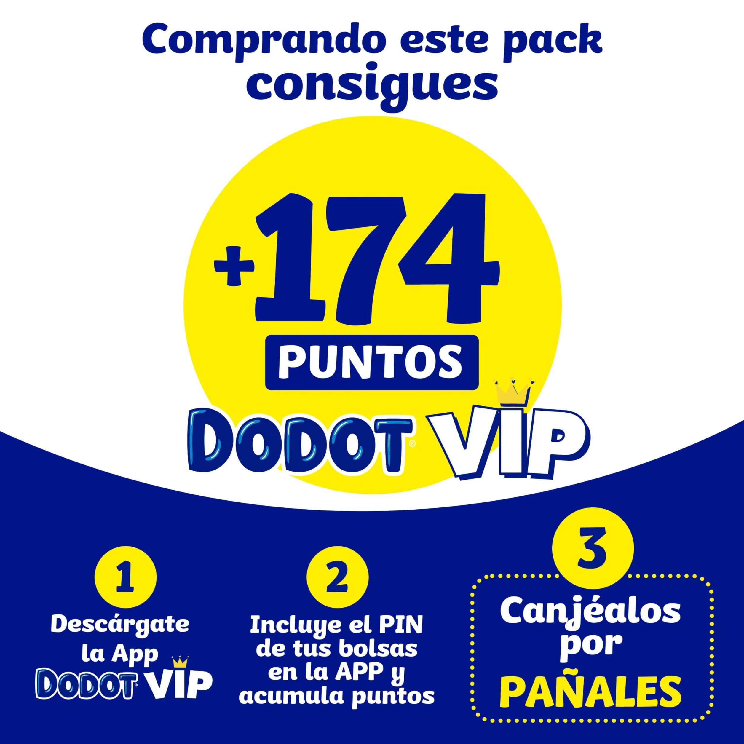 Dodot Pañales Bebé Activity Talla 4 (9-14 kg), 174 Pañales, Nuestro Nº1 en Absorción y Comodidad