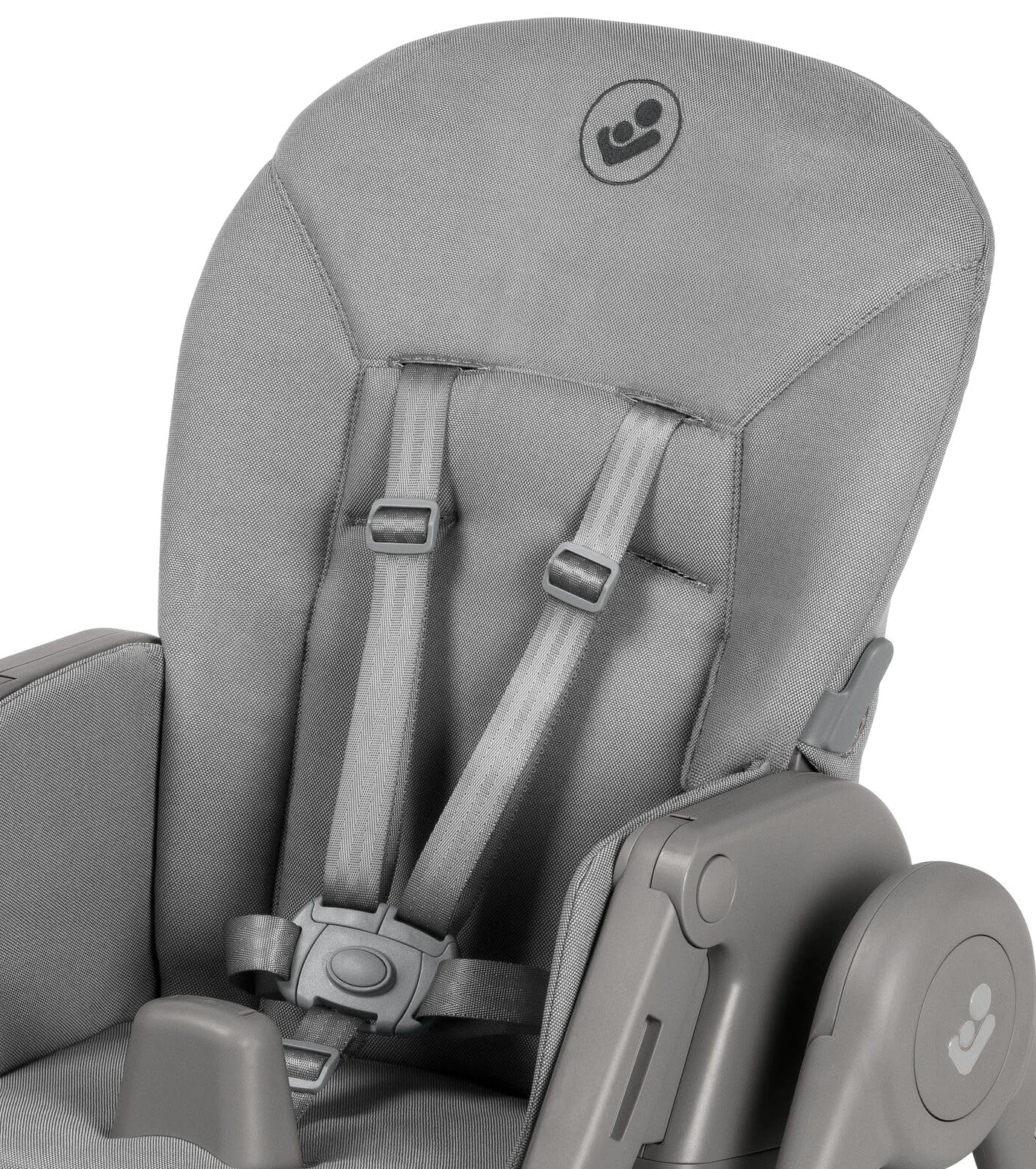 Maxi-Cosi Minla Plus Trona Bebe Evolutiva 6 en 1, 0-14 años, máx. 60 kg, Rotación de la bandeja con una sola mano, 4 Rädern, 9 posiciones altura, 5 posiciones reclinación, Elegance Graphite