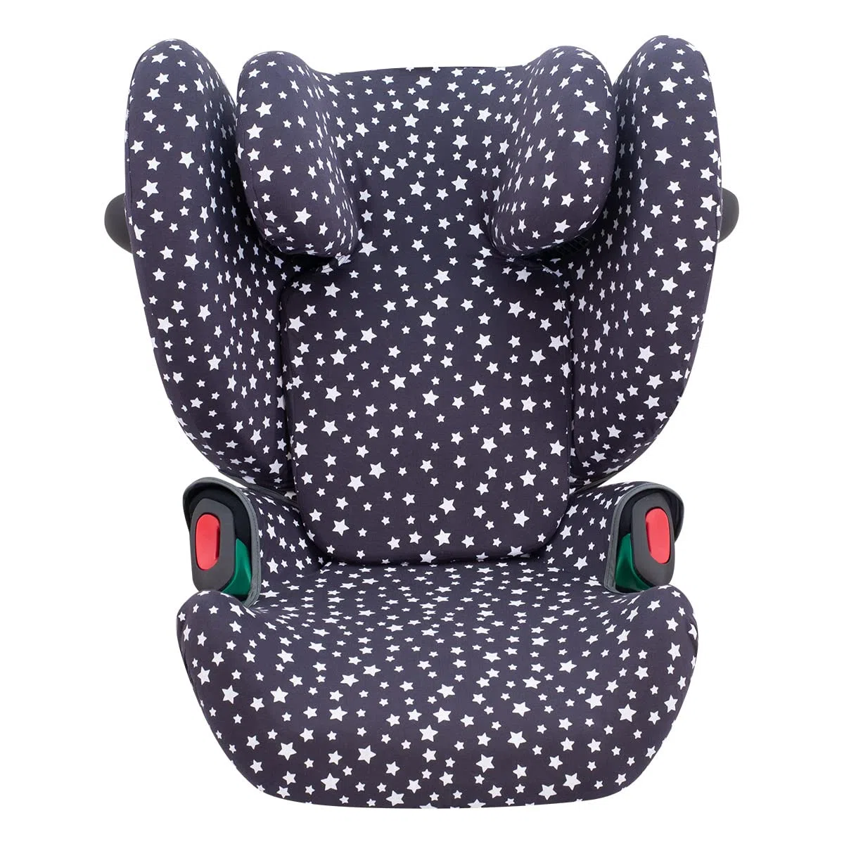 JYOKO KIDS Funda de algodón para silla de coche compatible con Cybex Pallas G I-SIZE (Funda Pallas G, WINTER SKY)