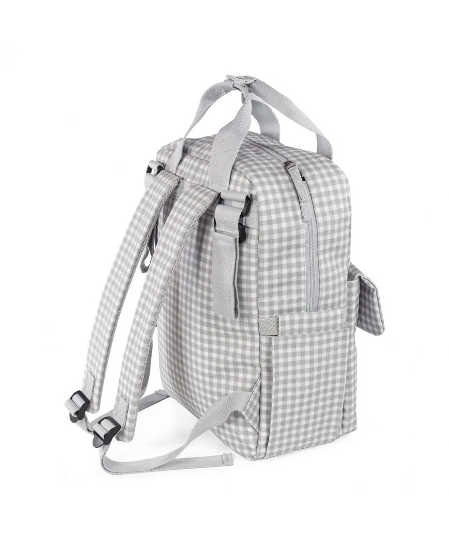 Mochila I Love Vichy gris PASITO A PASITO