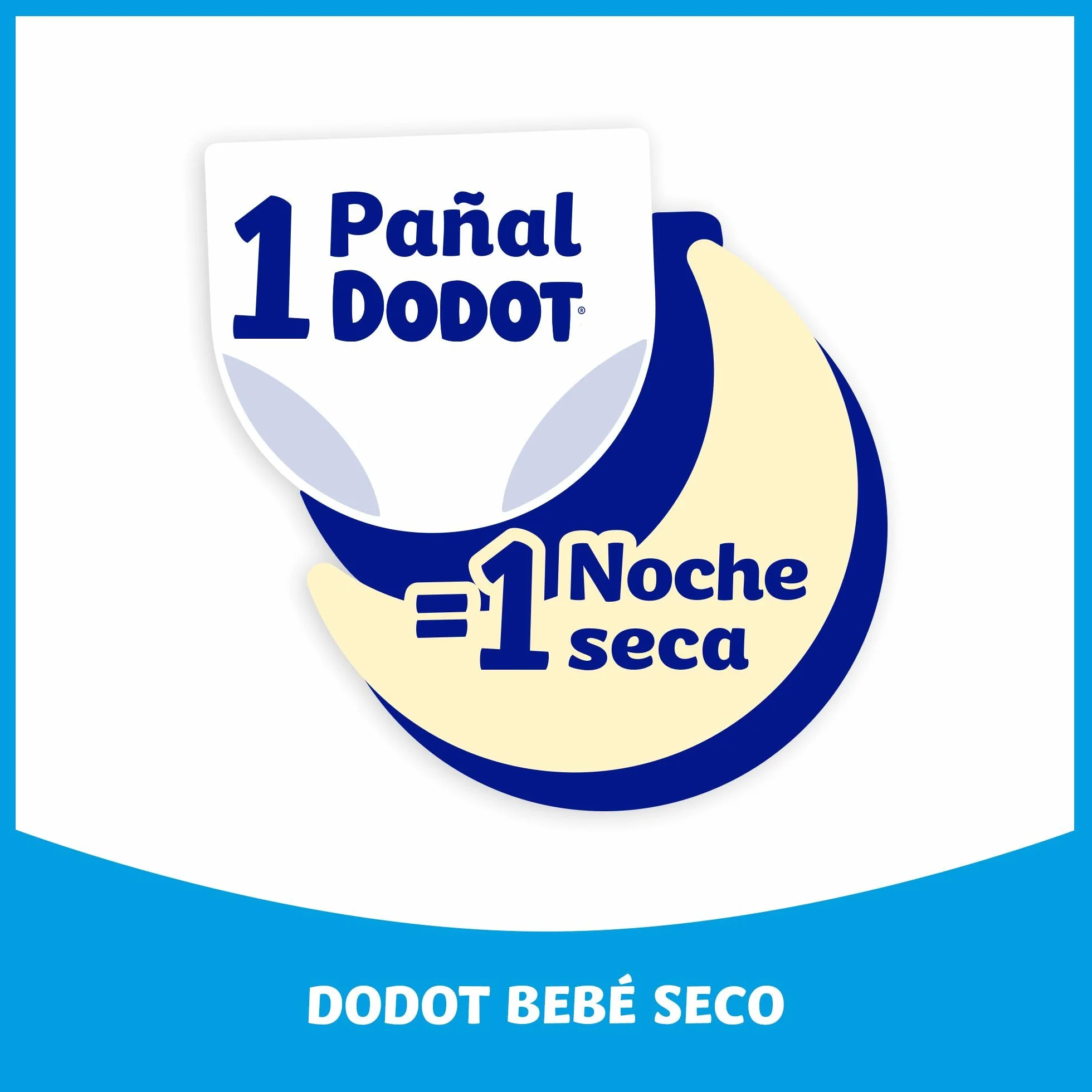 Dodot Pañales Bebé-Seco, Talla 6 (13-18 kg), 132 Pañales + Regalo de 1 Pack de 10 Toallitas Aqua Pure 99% Agua, Una Noche Hasta Un 100% Libre De Fugas, Pack mensual