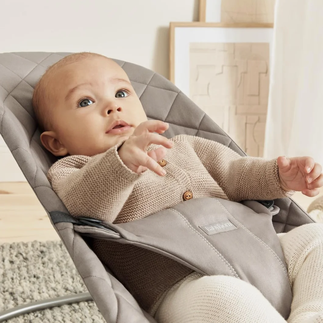 BabyBjörn Hamaca Bliss Tejido Acolchado clásico Arena