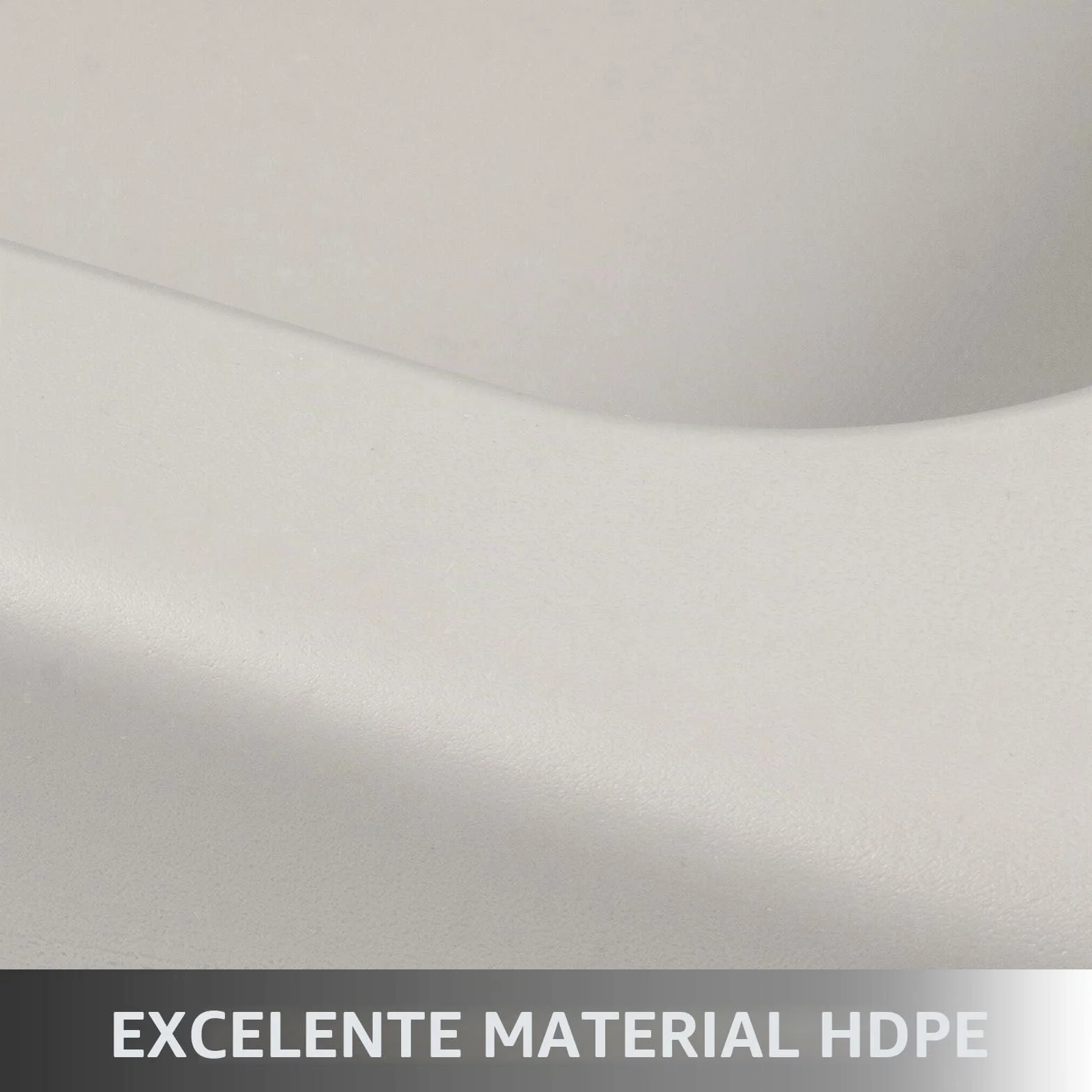 VEVOR Cambiador para Bebé Plegable de Pared 85x57x47 cm HDPE Carga 15 kg Gris