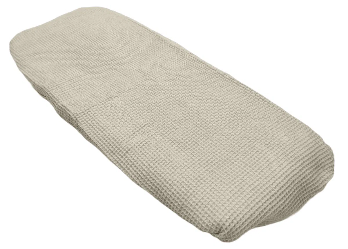 Cubre capazo de piqué gofre + sábana bajera - Funda universal capazo acolchada + bajera – Paredes capazo – Cubierta capazo – Nenel