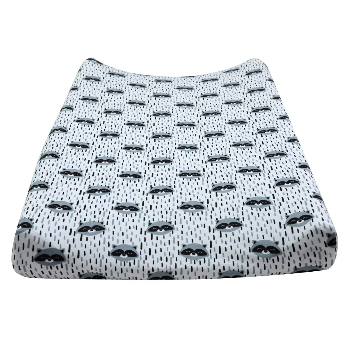 JYOKO KIDS Sábana para cambiador ajustable (RACCOON) 80 X 50 cm Algodón