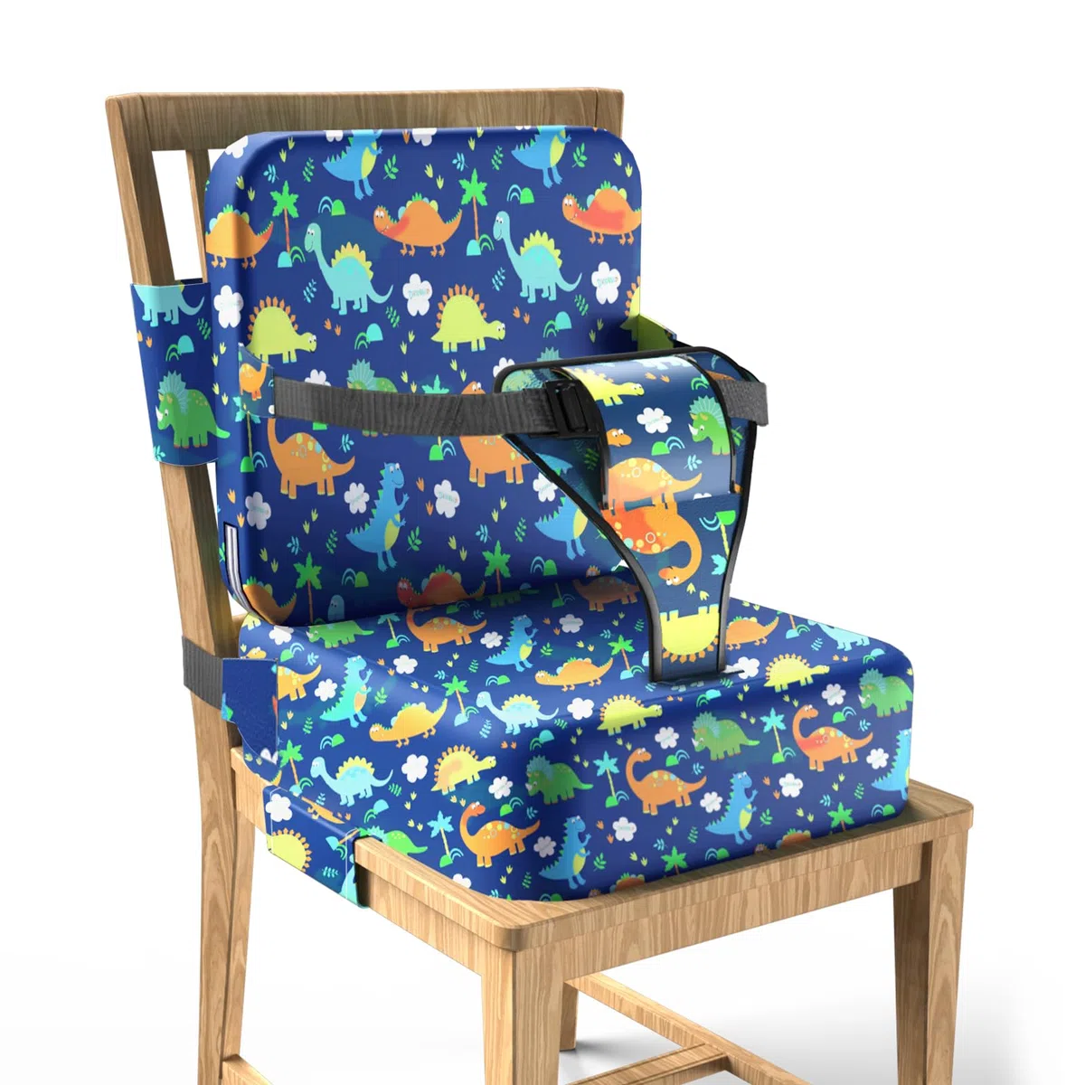 Cojin Elevador NiñOs,Elevador Silla Para NiñOs Comer,Asiento Elevador NiñOs Mesa,Alzador Silla Para NiñOs Comer,Cinturón de seguridad ajustable,2PC Apto para niños de 3 a 12 años
