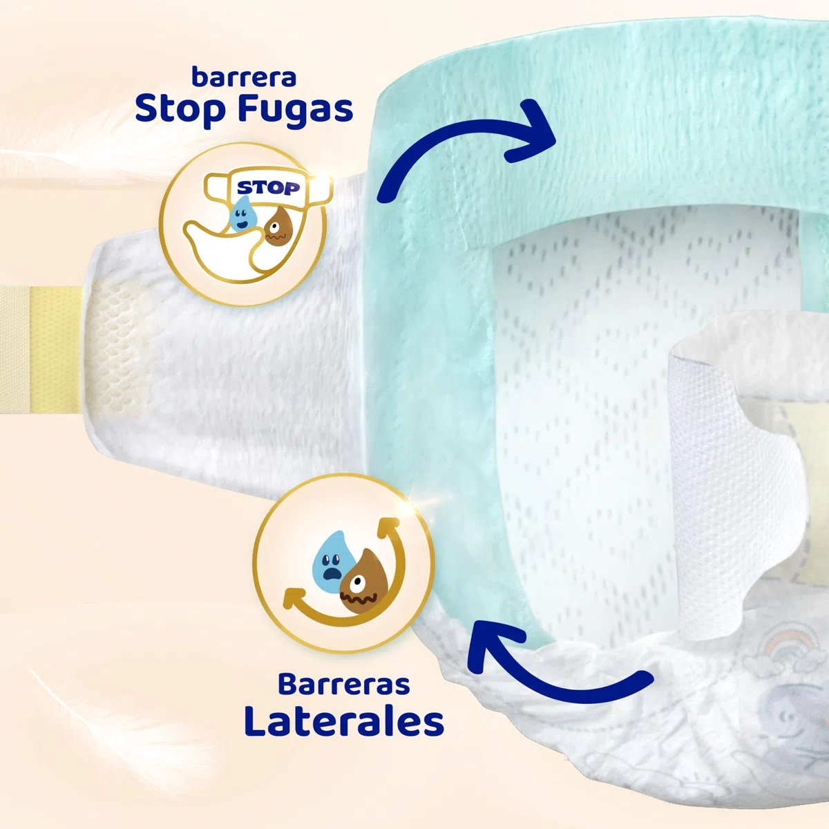 Dodot Pañales Bebé Sensitive Talla 6 (+13 kg), 111 Pañales, Hasta 12 h De Protección Antifugas y Cuidado de la Piel, Pack Mensual