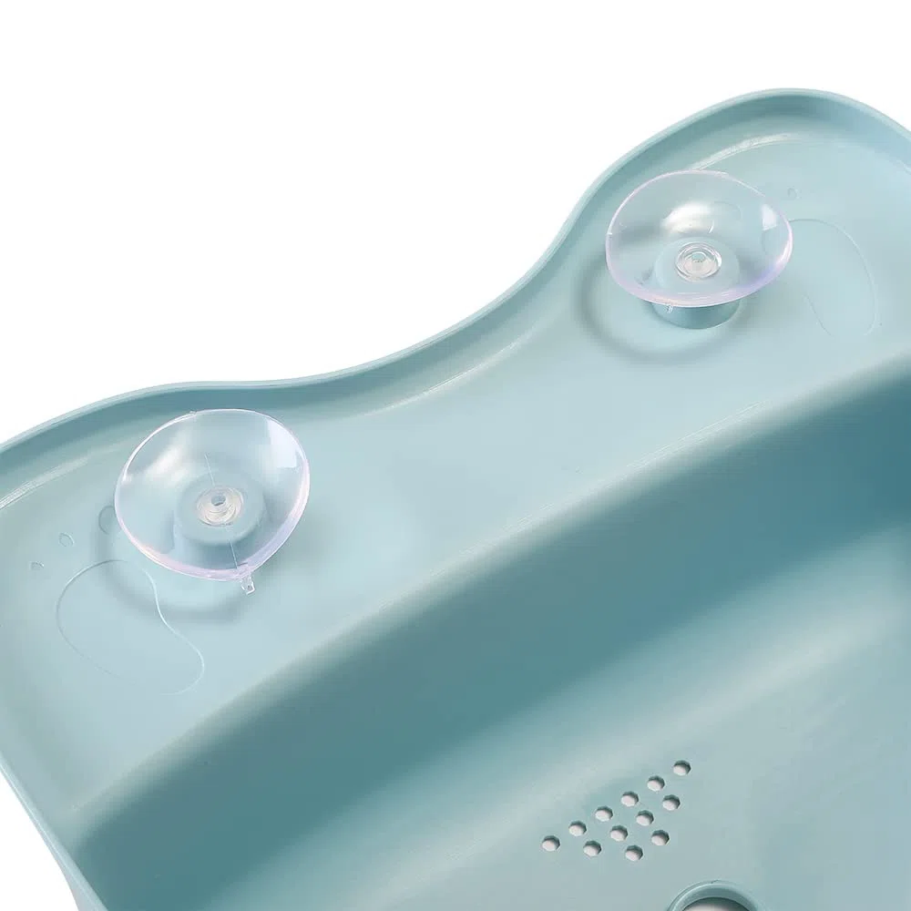 Bañera plegable 3 en 1 para niños pequeños y niños,Grande bañera bebe,Bañera bebe plegable/Desde el nacimiento hasta los 3 años-3 en 1-Azul