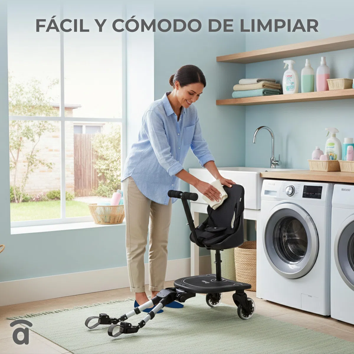Asalvo PATINETE SILLA DE PASEO CON ASIENTO BUGGY BOARD