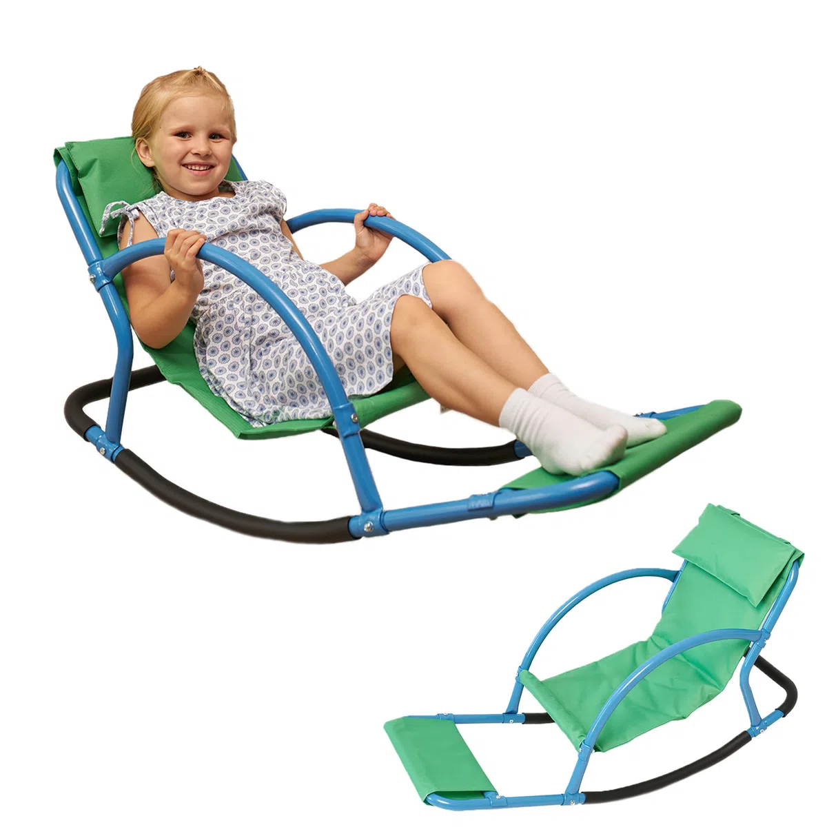 ODOXIA Silla Mecedora Sensorial | Silla para Necesidades Especiales | Mecedora para Niños | Balancín para Niños Pequeños | Equipamiento para Parques Infantiles | Balancín Sensor
