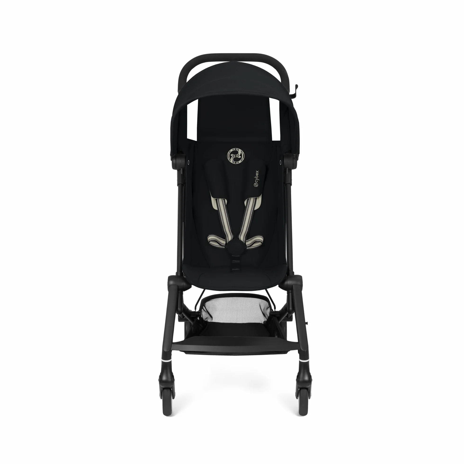 Cochecito CYBEX Gold AGIS, de 6 meses a 4 años aprox. (máx. 22 kg), apto como equipaje de mano, Magic Black (negro)