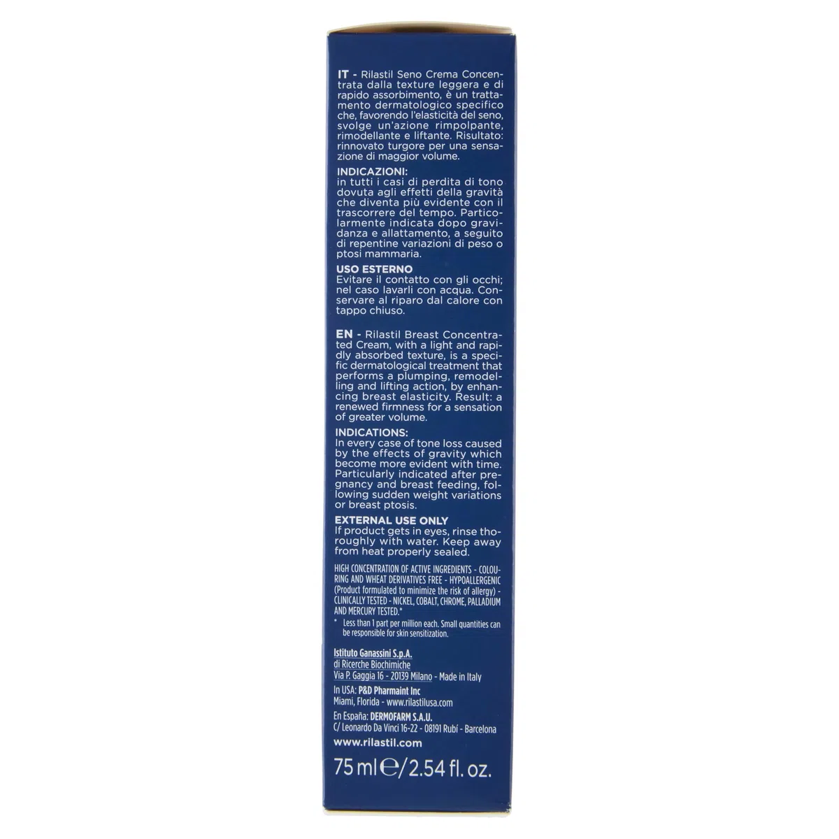 Rilastil Crema Busto Concentrated 75 ml