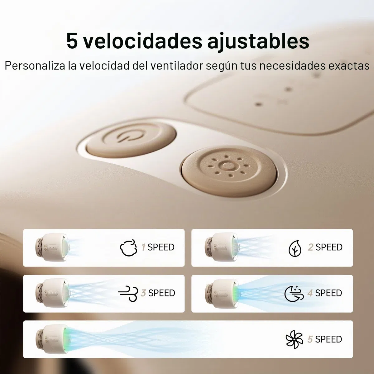 JISULIFE Ventilador portátil para cochecito de bebé, pequeño ventilador que funciona con pilas, ventilador de asiento de coche con tecnología de purificación y mejora del aire, sin aspas, ventilador