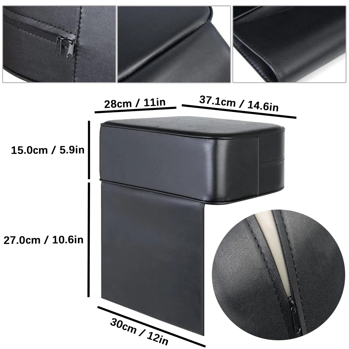 Asiento elevador de salón para corte de pelo de niños, poliuretano impermeable, equipo de spa de belleza, silla de peluquería para salón, restaurante, hogar, 37 x 28 x 15 cm
