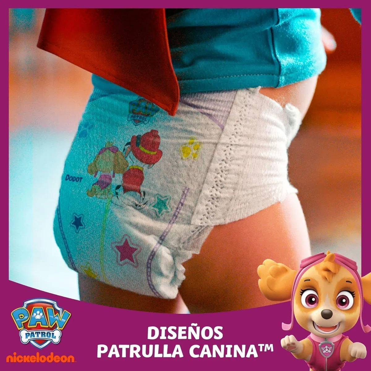 Dodot Bebé Activity Pañales Talla 4+ (10-15 kg), Absorción Máxima, Ajuste Total 3D, 144 Pañales