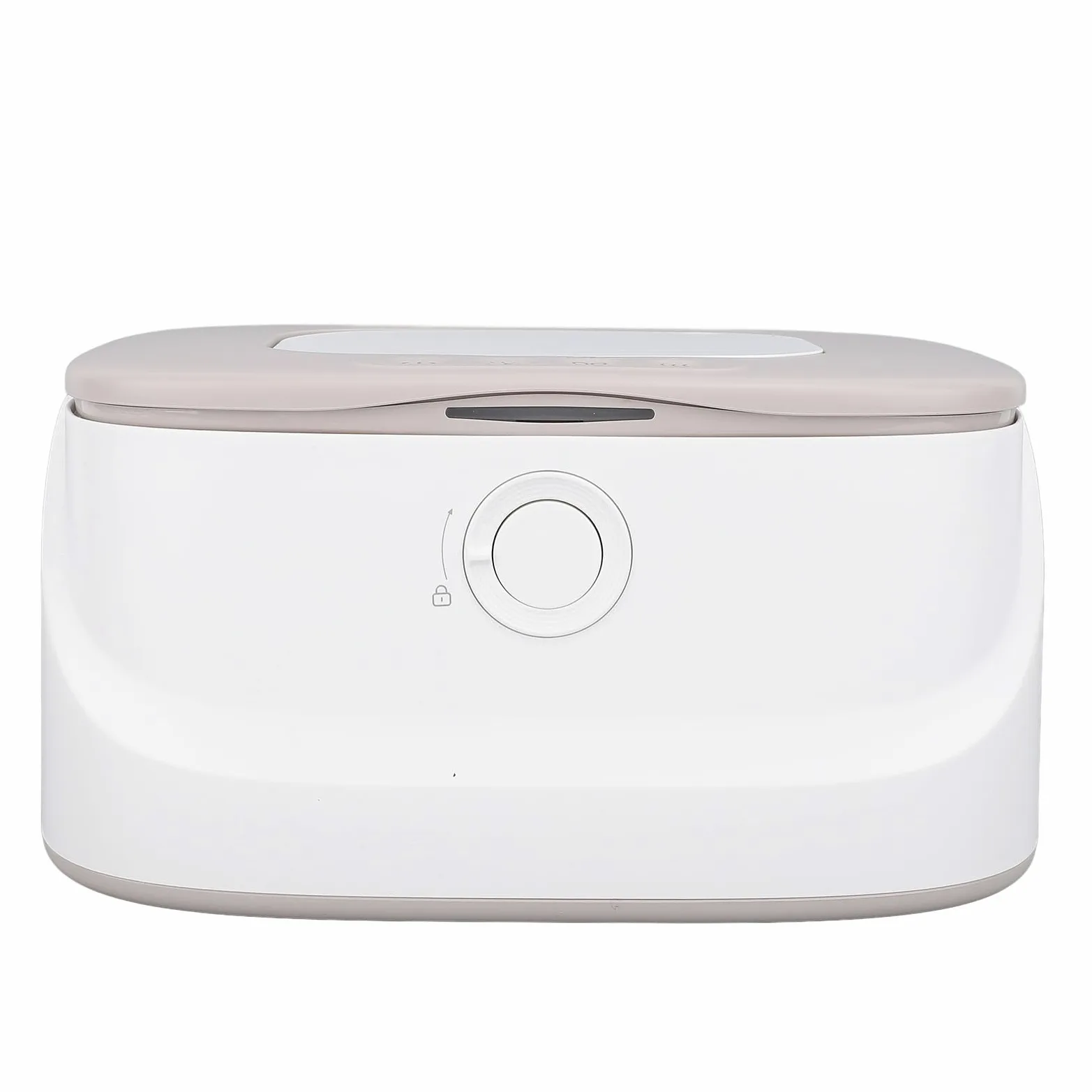 Calentador de Toallitas Húmedas para bebé, Control Inteligente de Temperatura, Dispensador Calentador de Gran Capacidad para Luz Nocturna, Función para Recién Nacidos PP (GREY)