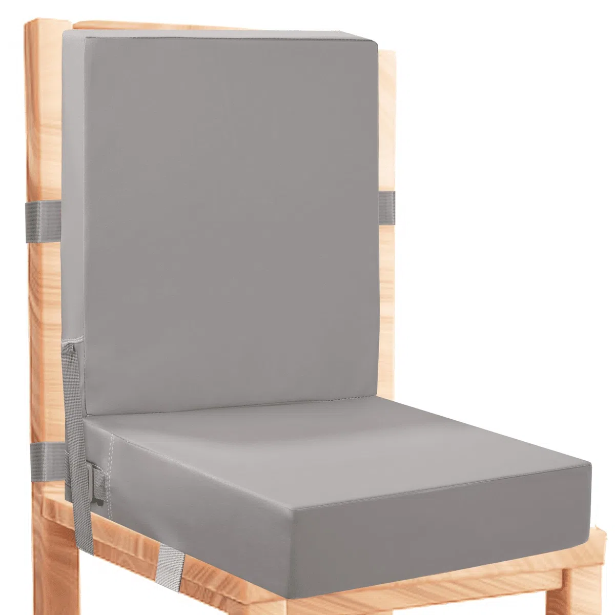 Asiento Elevador para Niños, PU Asiento Elevador Infantil Cojines para Tronas para Bebé de Lavable y Ajustable Elevador de Asiento para Silla de Comedor
