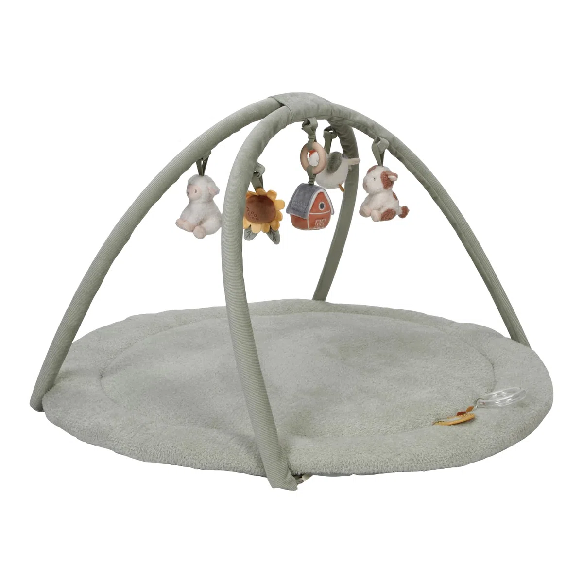 Little Dutch Little Farm 8817 - Manta para gatear con arco de juego