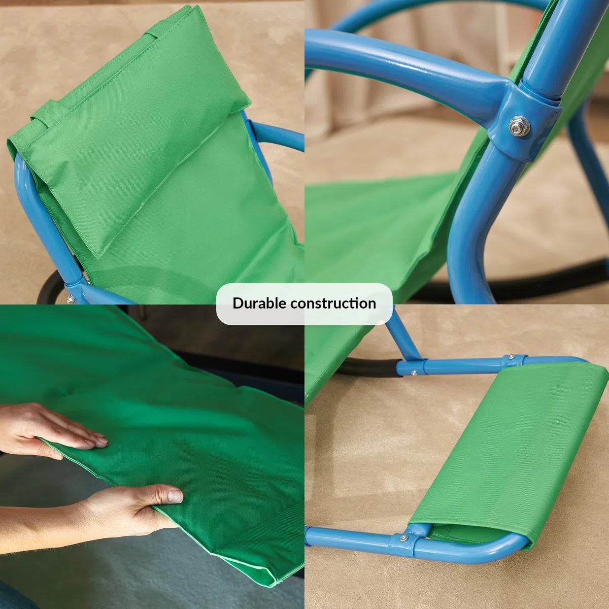 ODOXIA Silla Mecedora Sensorial | Silla para Necesidades Especiales | Mecedora para Niños | Balancín para Niños Pequeños | Equipamiento para Parques Infantiles | Balancín Sensor