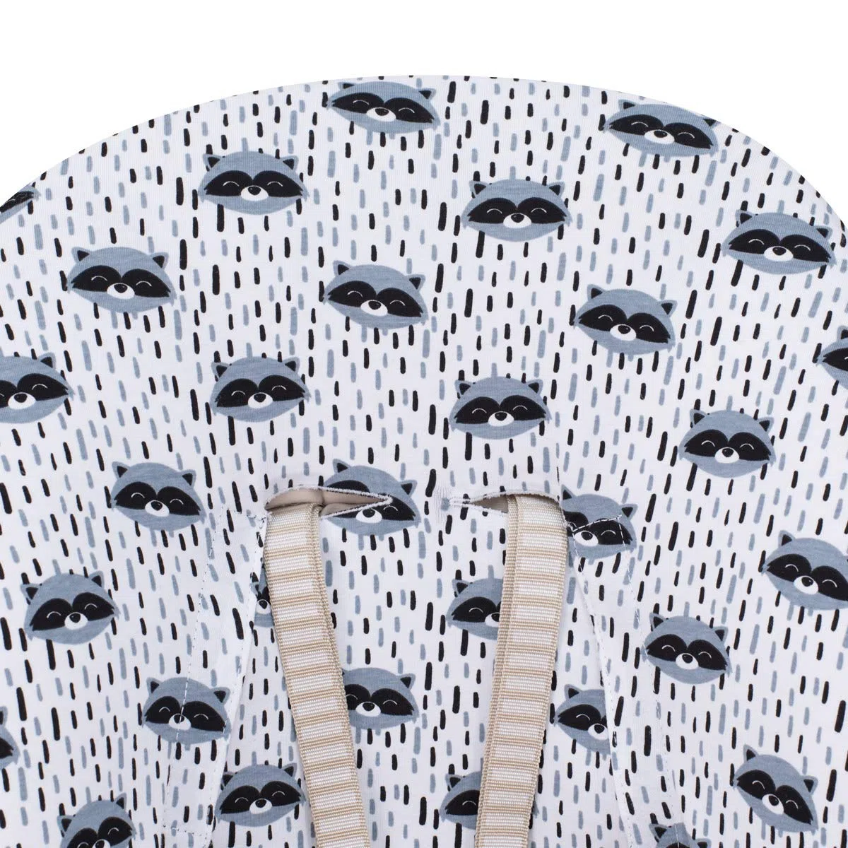 JYOKO Kids Funda de Algodón Compatible con Stokke Newborn (Raccoon)