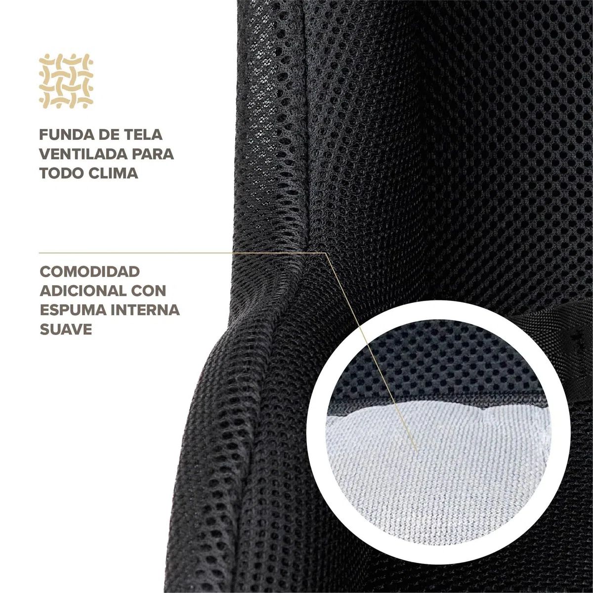 POLISPORT 8015000019 - Mini Pelican Todo Clima Reductor Asiento Bebé con Arnés 5 Puntos para Remolque, Cochecito y Bicicleta Cargo – Transpirable, Seguro y Compatible de 7 a 18 Meses, Negro