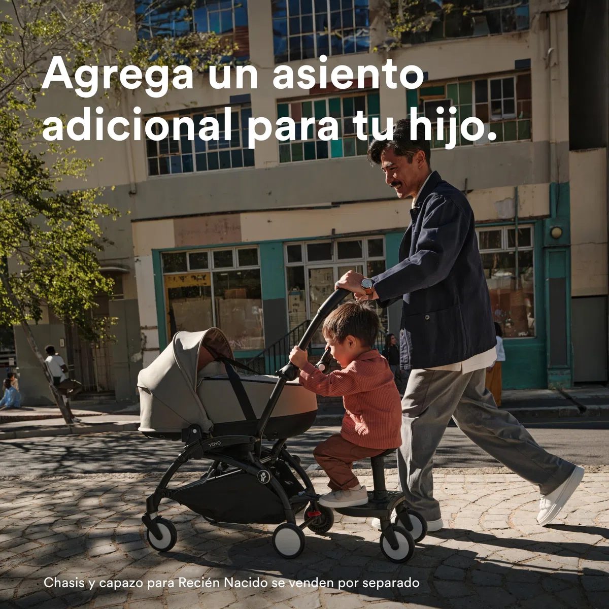 Patinete Stokke YOYO - Para niños de 24 a 48 meses o hasta 20 kg - Fácil de instalar en el cochecito YOYO