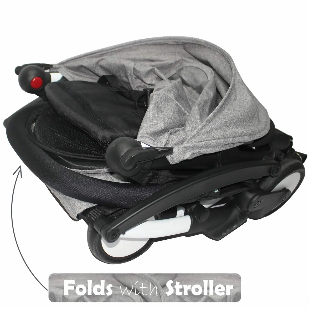 Barra de seguridad Compatible con babyzen Cochecito 6+ YOYO2 y YOYO serie, Algodón oxford