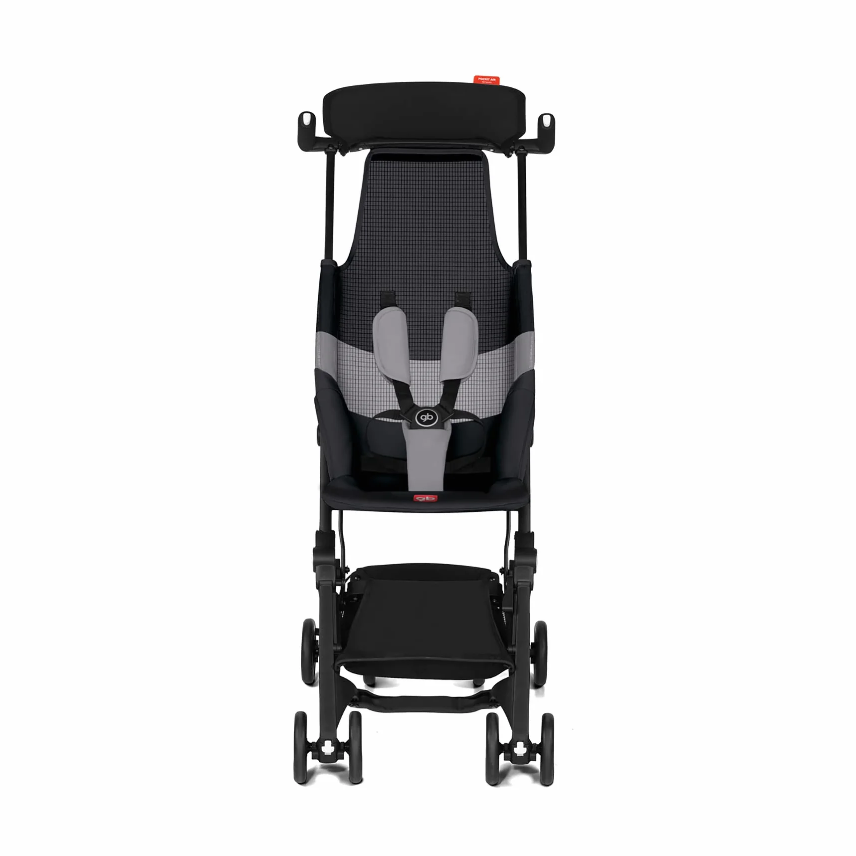 Gb Gold Pockit Air All Terrain - Silla de Paseo, Ultracompacta, De 6 Meses a 4 años, 17 kg, Velvet Black