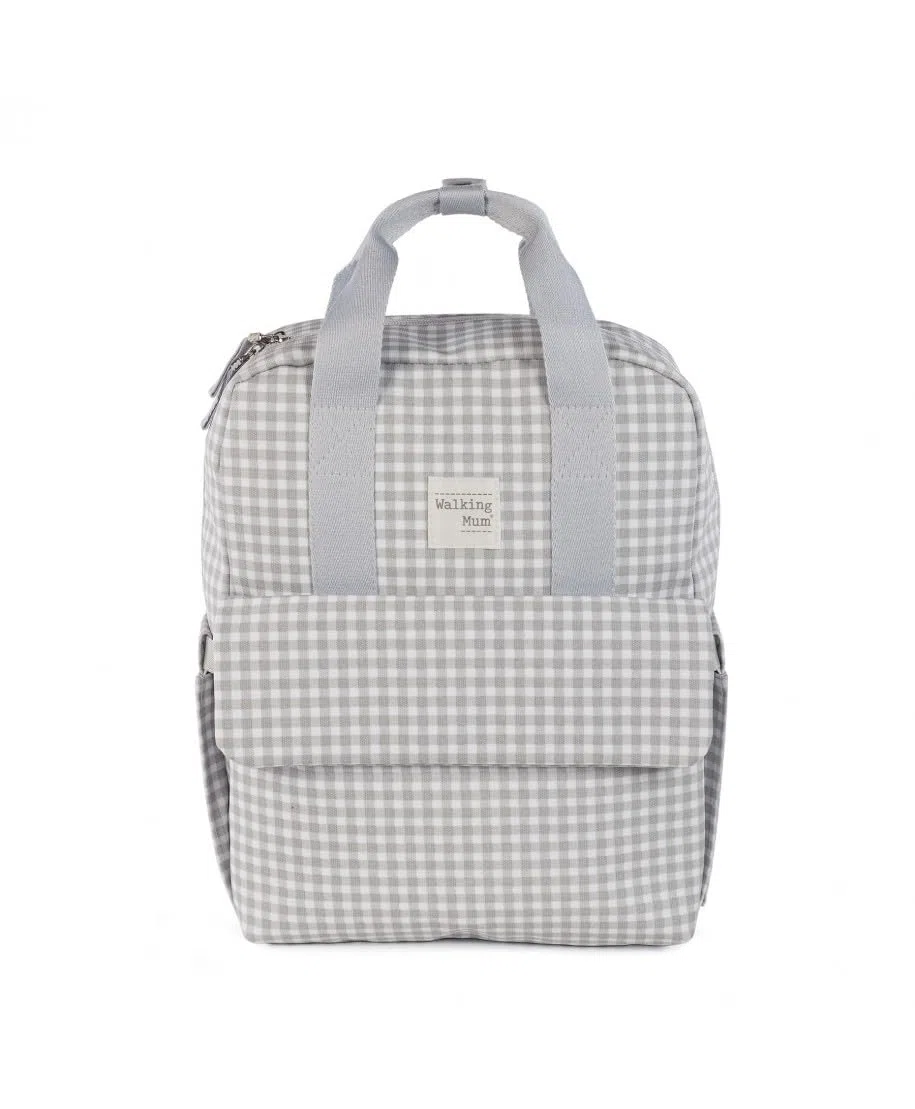 Mochila I Love Vichy gris PASITO A PASITO