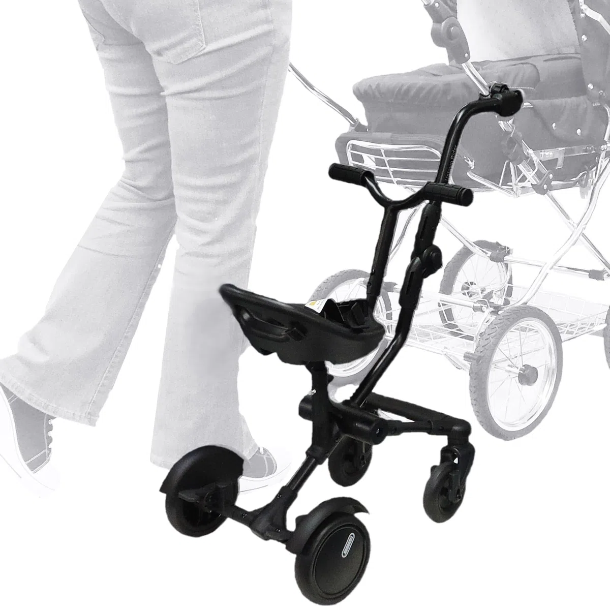 EICHHORN Kinderwagen Downtown Rider - Asiento para hermanos y cochecitos para niños de 15 meses a 25 kg