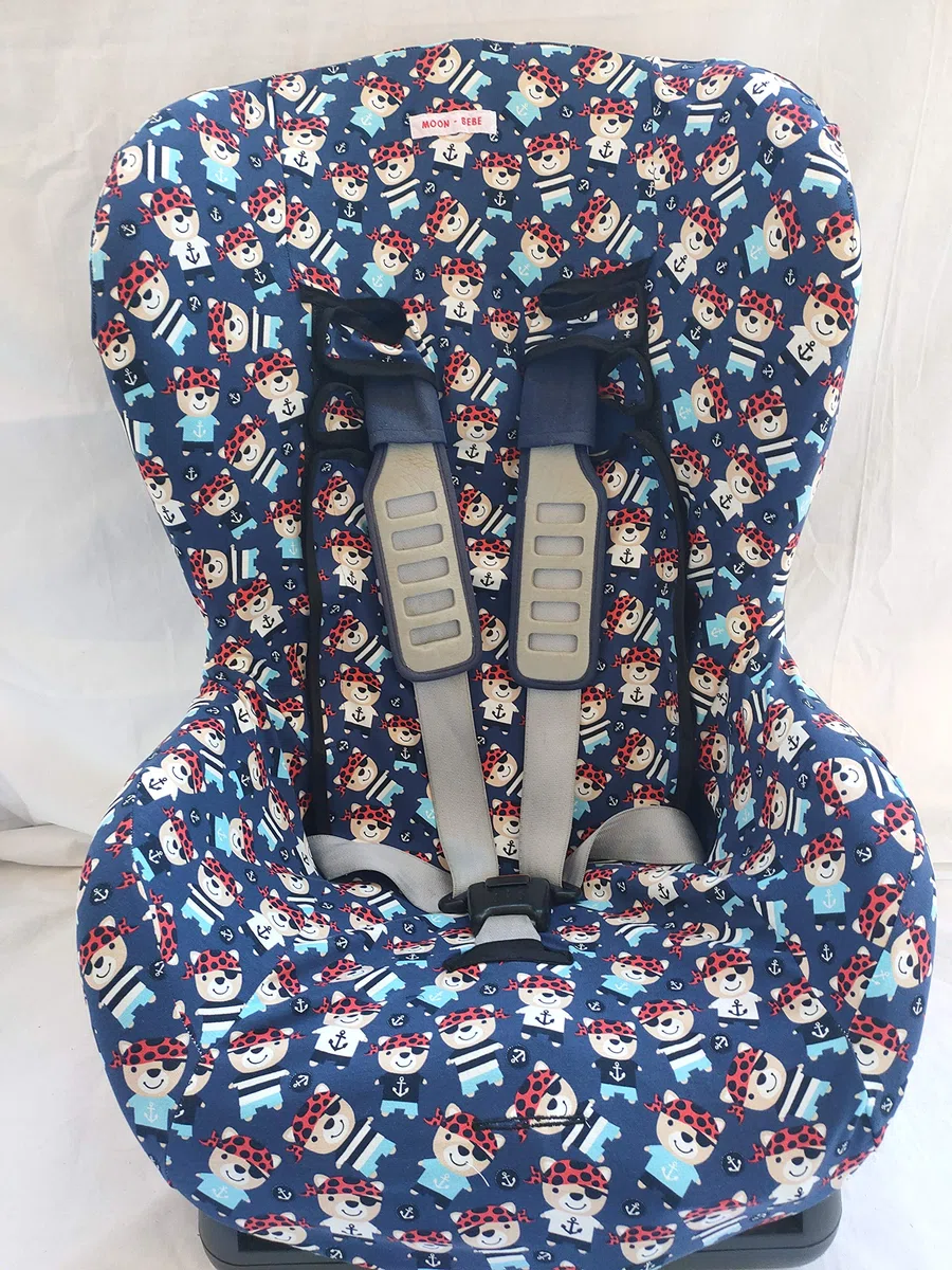 MOON-BEBE Funda Universal para Silla de Coche Grupo 1-2-3 (AZUL)