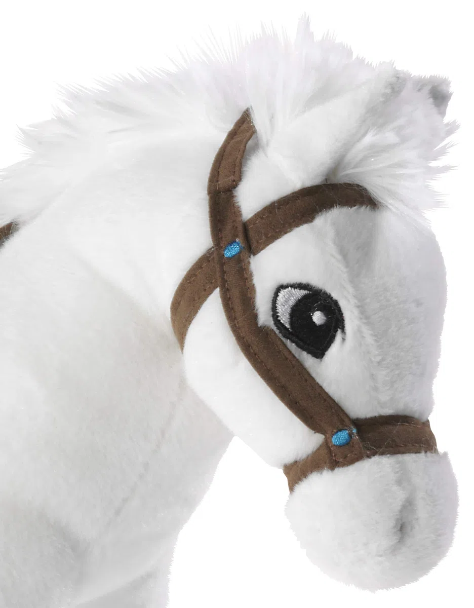 Bibi & Tina 637573 – Caballo, Sabrina pie, Color Blanco/marrón