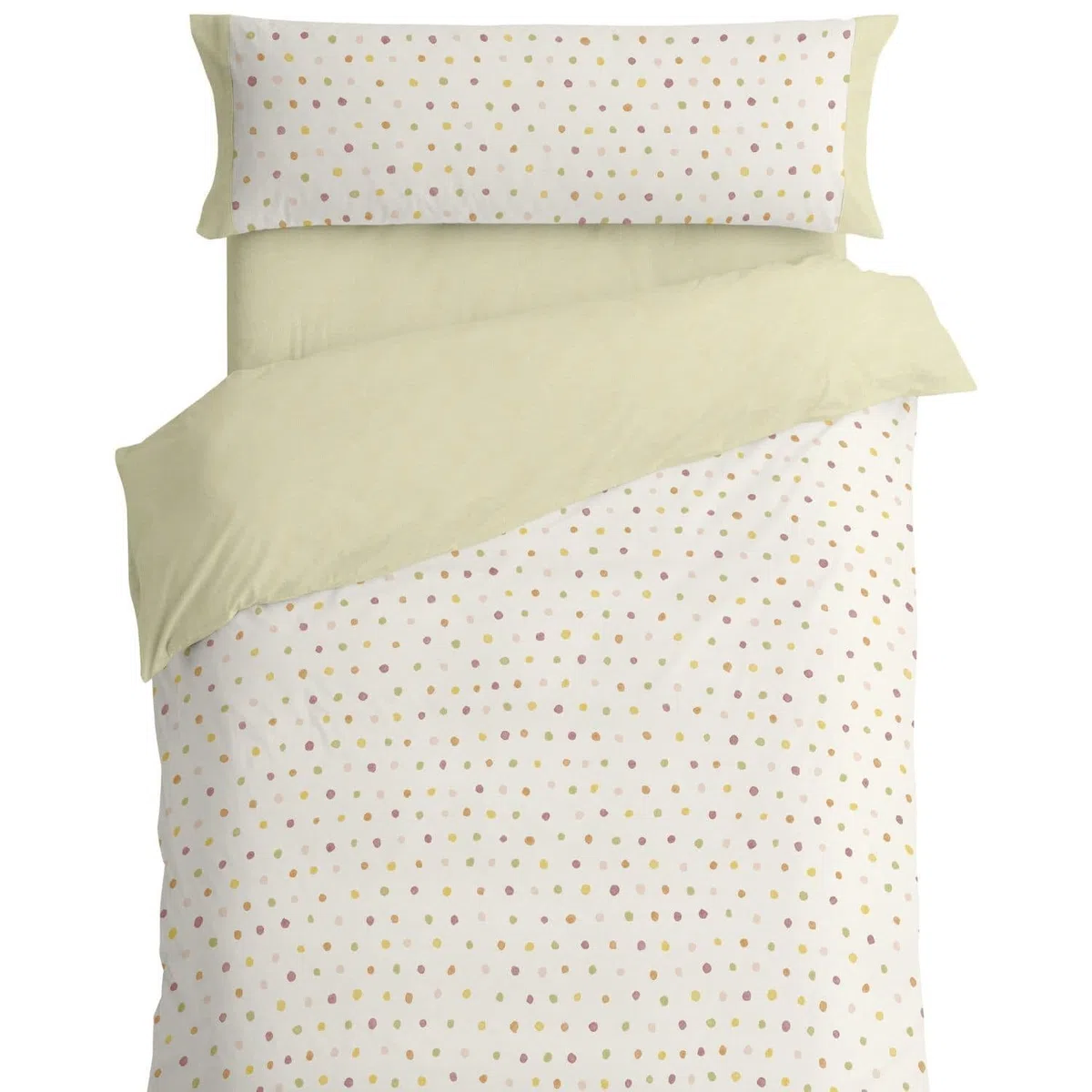 Burrito Blanco | Fundas nórdicas Infantiles | Cama de 150 a 160cm. (+Medidas Disponibles) | Diseño 182 | Color Multi (150-160x190/200cm.)