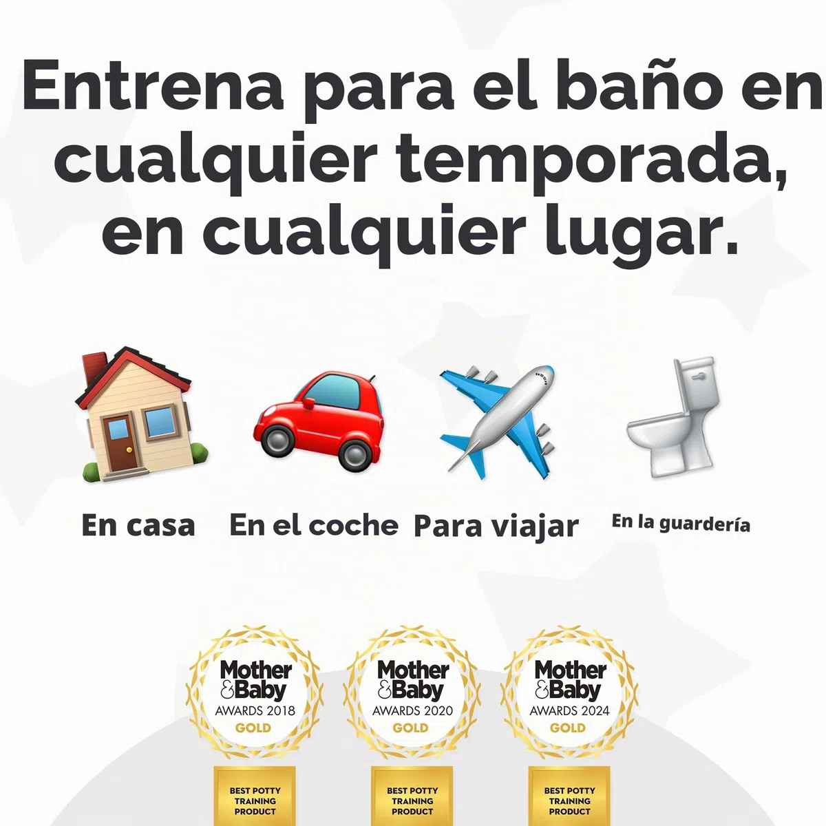 My Carry Potty - galardonado asiento de inodoro portátil para bebés, niños y niñas para llevar a cualquier lugar (Abejorro)